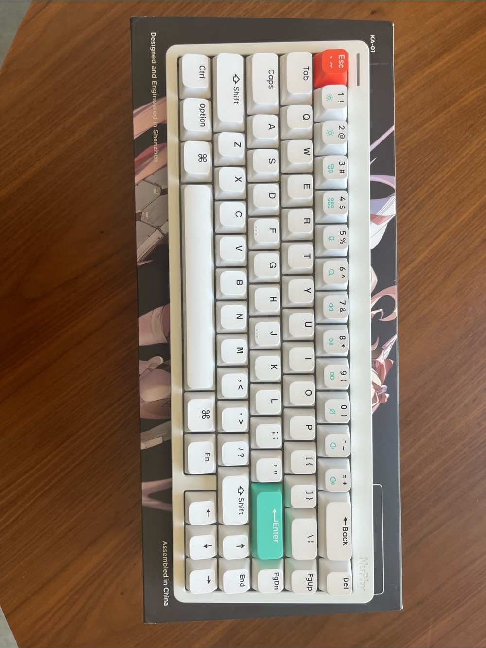 Nuphy Halo 65 - White Mechanical Keyboard